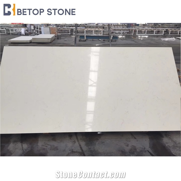 White Artificial Quartz Carrara Frosty