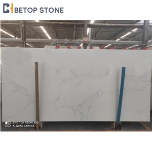 White Calacatta Quartz Luxury Nuvo  