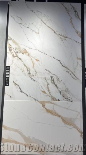 White Marble Sintered Stone Slabs