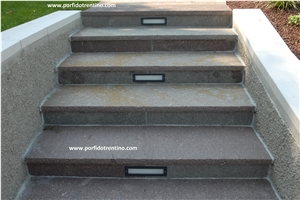 PORFIDO TRENTINO STAIRS- Porfido Viola Steps