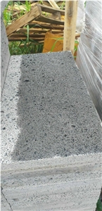 30 X 60 X 3Cm Honey Hole Lava Stone Grey Basalt Tile