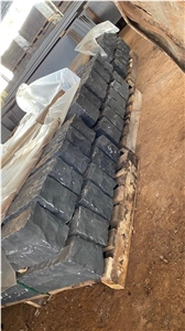 Black Basalt Curbstone Road Side Park