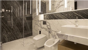 Black Sand Ocean Granite Slab