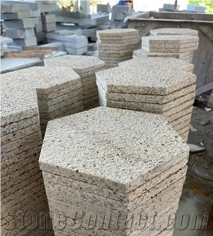 Granite Garden Steps Stone, Garden Stepping Pavement