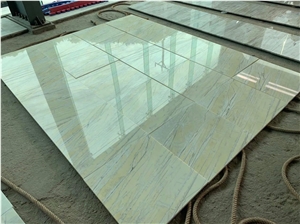 Luxury Light Yellow Marble Floor Tile