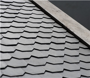 Roof Tile Black Slate Stone