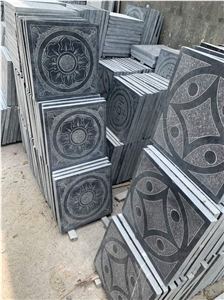 Vietnam Lucky Money Pattern Bluestone Tile