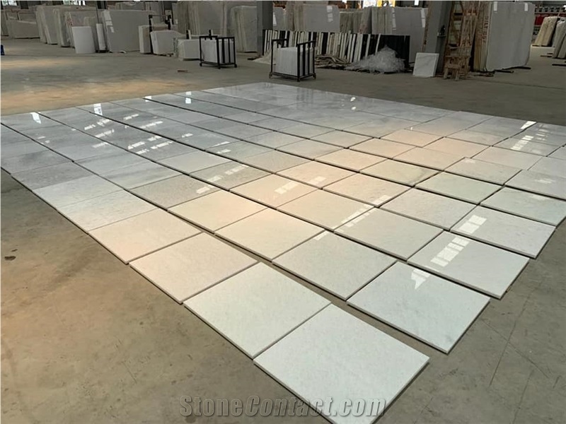 Vietnam Opal White Marble Slab