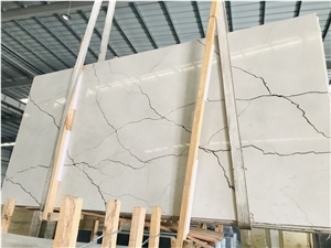 Adria Grigio Almond Beige Marble Slab Tiles Supplier China