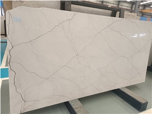 Adria Grigio Almond Beige Marble Slab Tiles Supplier China