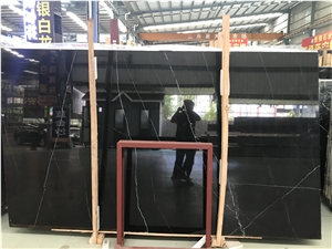 Deep Black Marble With White Veining African Black Marble Deep Black Marble With White Veining African Black Marble