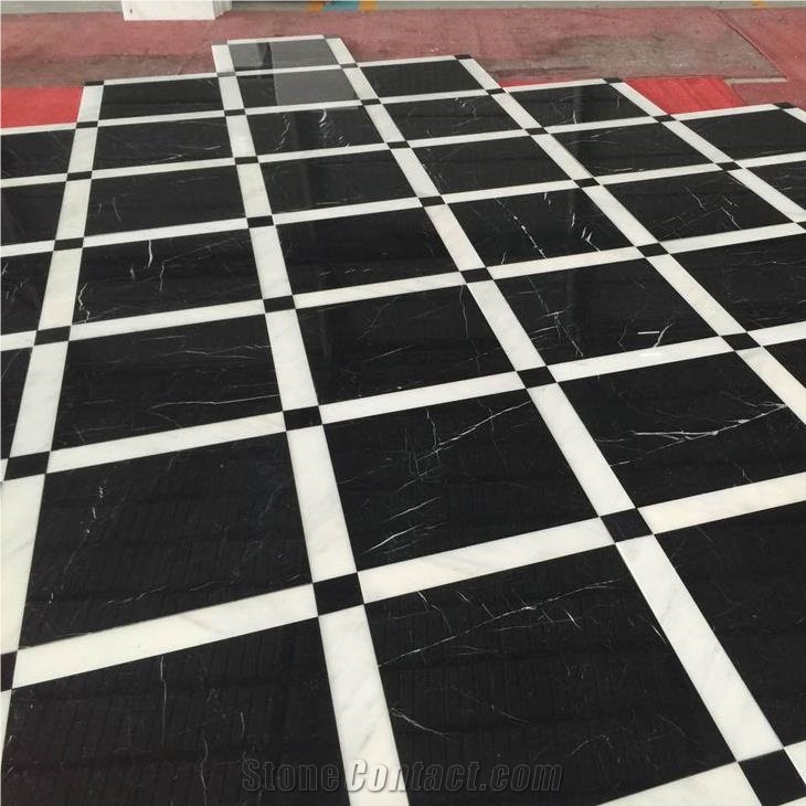 Marmo Negro Markina,Marmo Markina Olaspe Marble Tiles