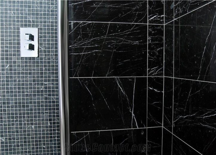  Marquina Marble Brick Tiles For Kitchen Backsplash