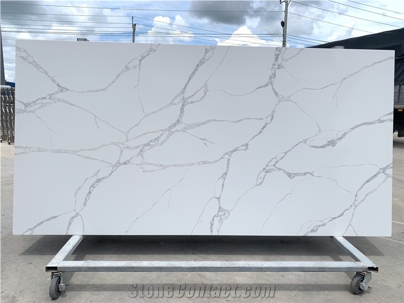 Calacatta Quartz Slabs- Marble Looks Quartz