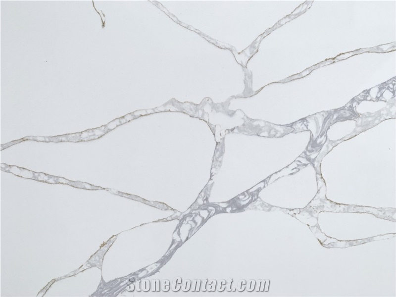 Calacatta Quartz Slabs- Marble Looks Quartz