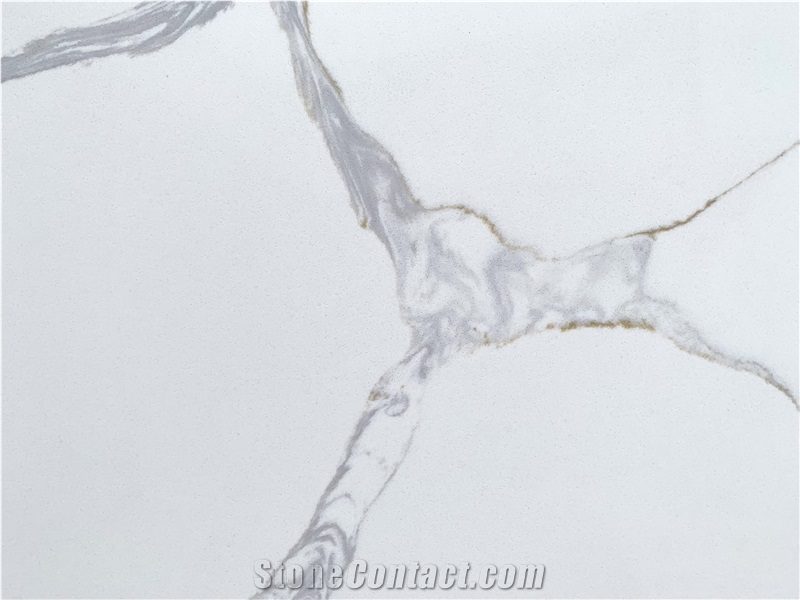Calacatta Quartz Slabs- Marble Looks Quartz