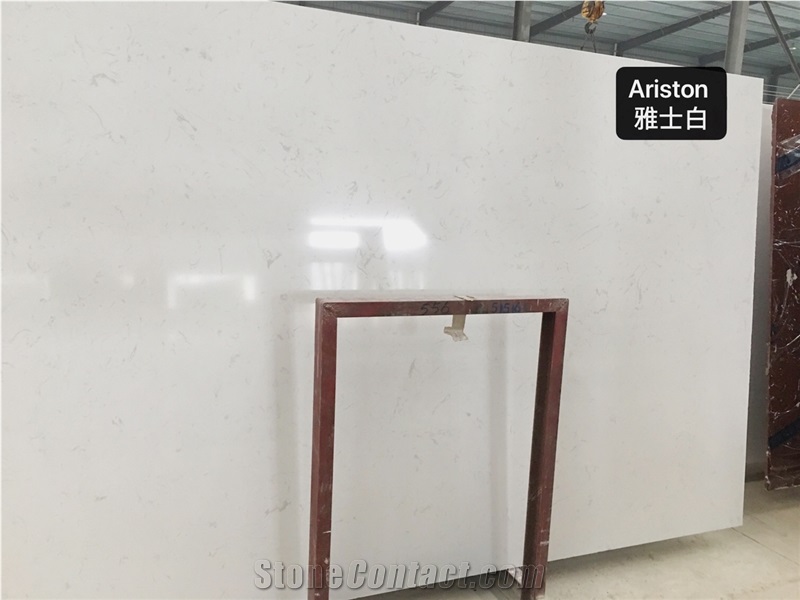 Artificial Ariston White Marble Ariston White Prime Slabs 