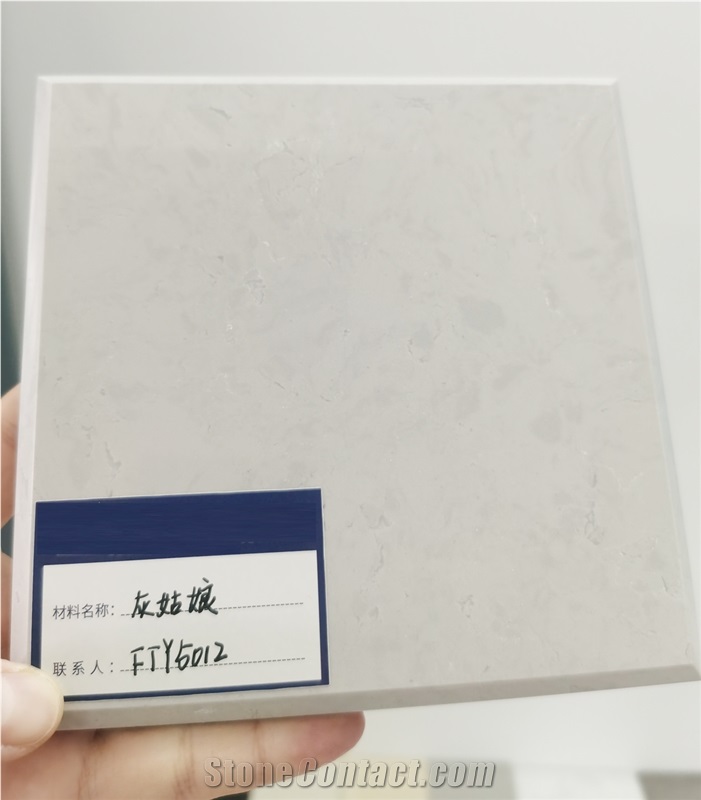 Artificial Grey Marble Grey Prime Slabs & Tiles FTY5012