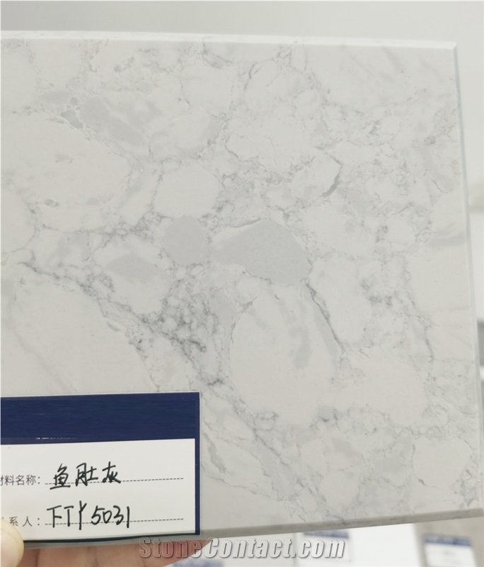 Artificial Grey Marble Grey Prime Slabs & Tiles FTY5031