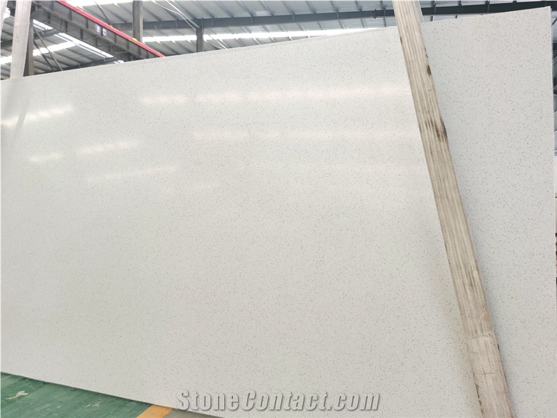 Artificial Silver & White Diamonds Marble  Prime Slabs