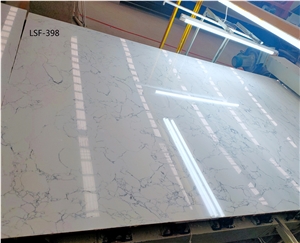 Artificial White Marble White Prime Slabs & Tiles LSF-398