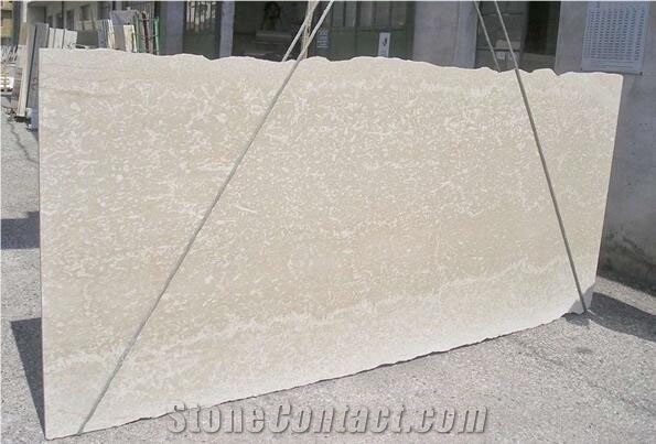Botticino Fiorito Marble Slabs, Beige Polished Marble Slabs