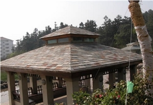 China Rusty Slate Roof Tiles,Silver Mink Roof Tiles