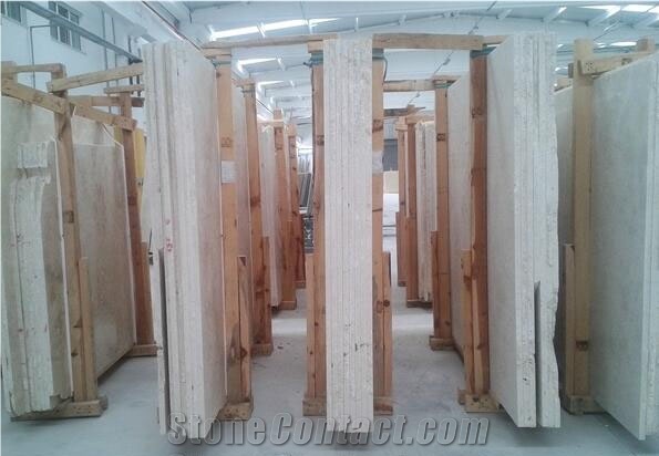 Classic Light  Veincut Slabs Turkey Beige Travertine11