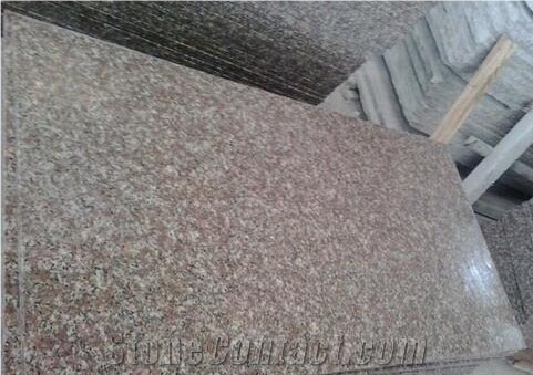 G687 Peach Redchina Pink Granitechina Red Granite Slabs 