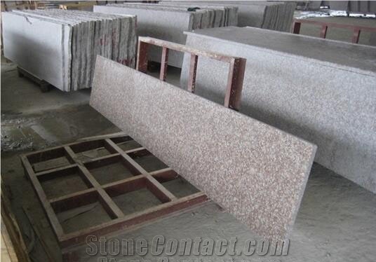 G687 Peach Redchina Pink Granitechina Red Granite Slabs 