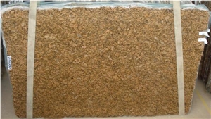 Giallo Fiorito Atl Granite Slabs Yellow Granite Slabs Brazil