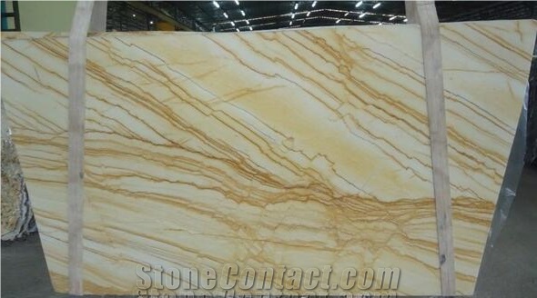 Golden Macaubas Slabs Giallo Macaubas Quartzite Slabs