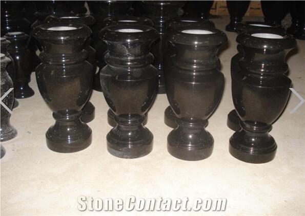 Granite Urn, Vases, G636 Pink Granite Vases