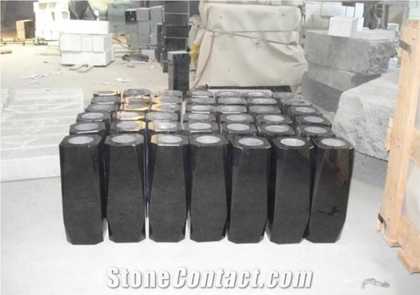 Granite Urn, Vases, G636 Pink Granite Vases