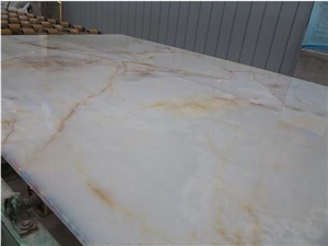 Iran White Onyx Tiles & Slabs
