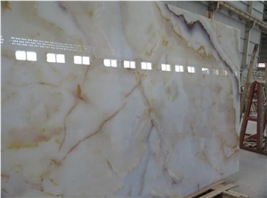 Iran White Onyx Tiles & Slabs