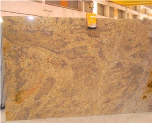 Kashmir Gold Granite Slabs, India Yellow Granite Kashmir Gold Granite Slabs, India Yellow Granite