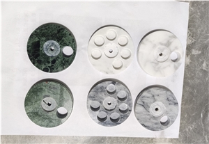 Marble Candle Holders