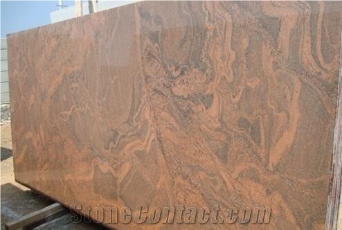 Multicolor Red Granite Slabs