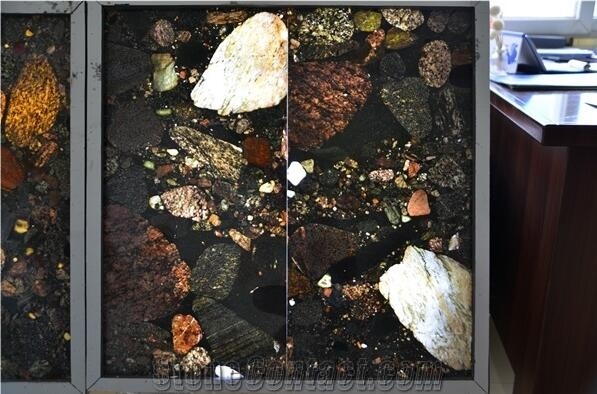 Multicolor Stone China New Quarry, Interior Dinner Tables