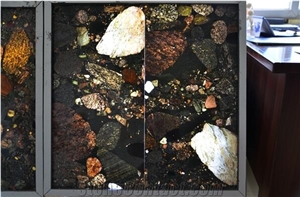 Multicolor Stone China New Quarry, Interior Dinner Tables