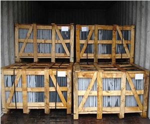 Natural Black Slate Flooring Tiles,  Jiujiang Black Slate
