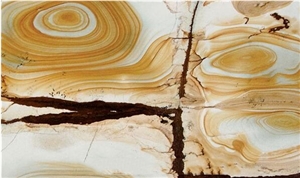 Palomino Quartzite Slabs, Yellow Brazil Quartzite Slabs