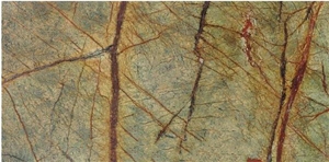 Rain Forest Green Marble Slabs, Green Indian Marble Slabs