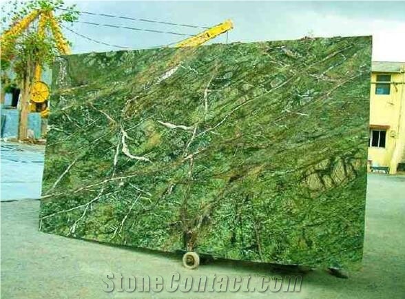 Rainforest Green Marble,Rain Forest Green Marble Slabs India