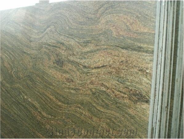 Raw Silk Granite, Vyara Juparana Granite Slabs