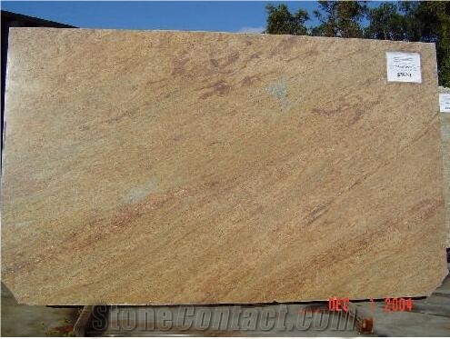 Raw Silk Granite, Vyara Juparana Granite Slabs