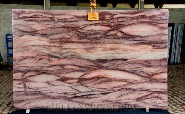 Red Colinas Quartzite Tiles & Slabs, Red Polished Quartzite