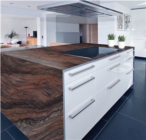 Red Fusion Quartzite Brazil Quartzite Slabs & Tiles