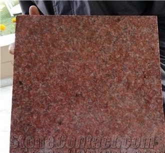 Ruby Red Granite Tiles, Slabs